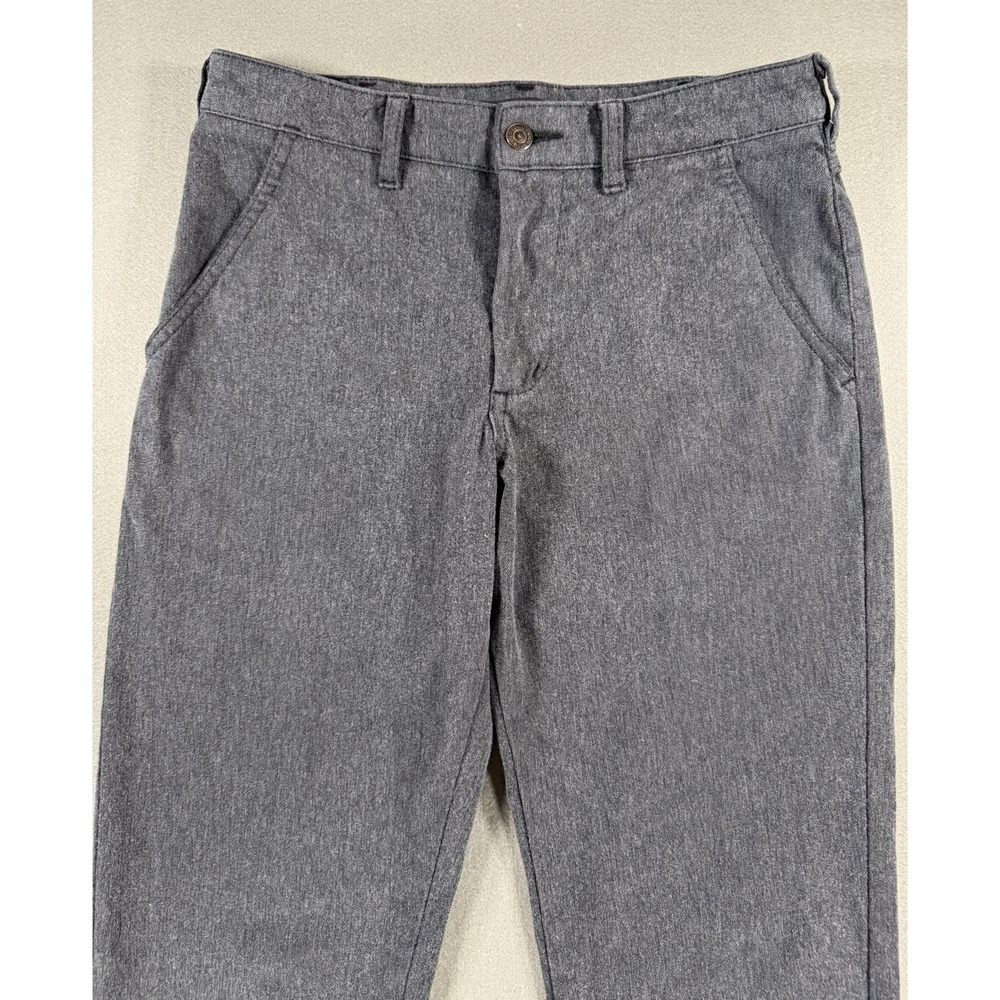 Mens Size 30 Edwin Gray Slim Pants "Denisla" (Denim Slacks)